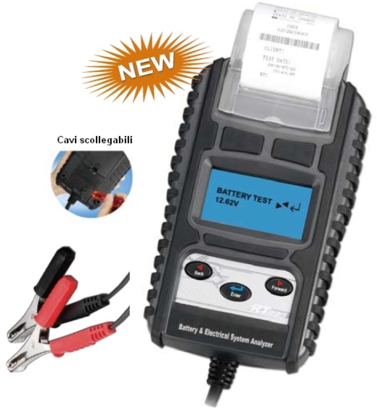 tester batteria RT777 - SINCRO automotive tester attrezzature diagnostiche  per officine